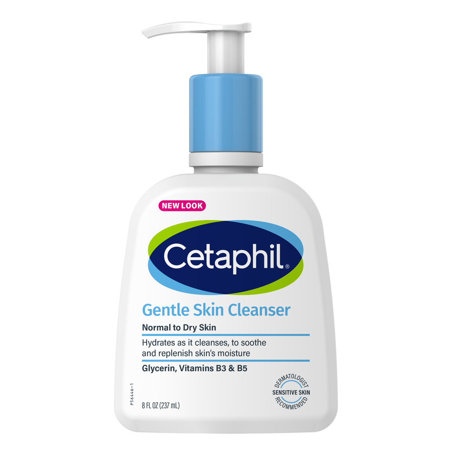 Cetaphil Gentle Skin Cleanser 237ml – Mild & Soothing Daily Cleanser (For All Skin Types)